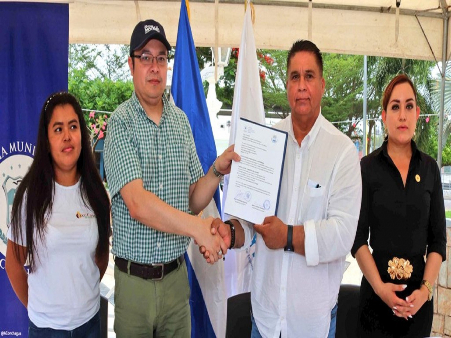 CONAMYPE y Alcaldía de Conchagua firman convenio para apoyar a las MYPE de la localidad