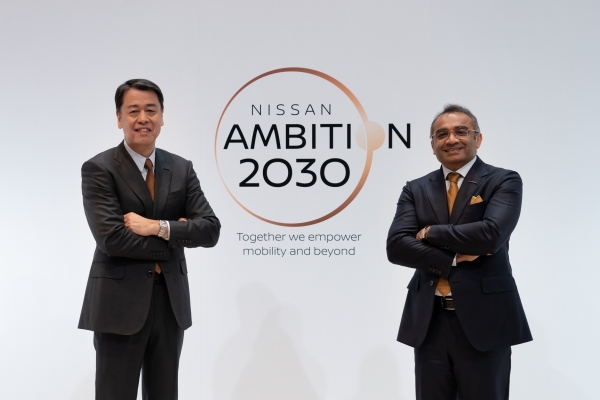 Nissan devela su visión “Ambition 2030” para impulsar la movilidad y más allá