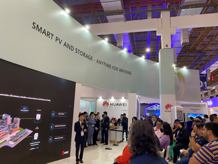 Huawei lanza un sistema de almacenamiento inteligente y otras soluciones para el mercado fotovoltaico en Intersolar Sudamérica
