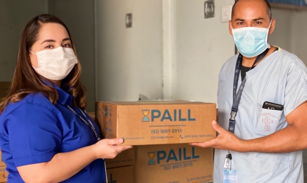 Laboratorios PAILL entregó donativo de medicamentos en apoyo a las comunidades del país