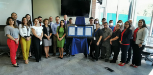 BCIE logra la renovación de su certificación en gestión ambiental de su sede en Honduras y oficina en El Salvador