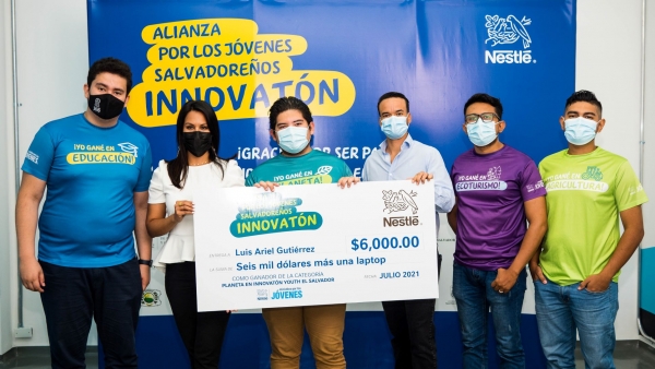 Nestlé y la Alianza por los Jóvenes presentaron a los 4 ganadores del “Innovatón 2021”