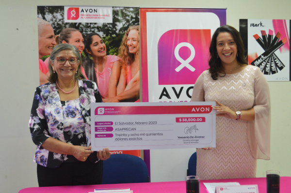Avon entrega donativo de US$38,500 para proyectos de prevención del cáncer de mama
