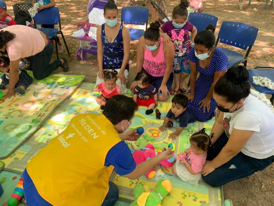 FUSAL y Neoen lanzan Programa de Primera Infancia en los municipios de Jiquilisco y Ozatlán