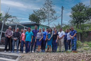 Inauguran proyecto de construcción de cerco perimetral que beneficiará a niños y niñas del municipio de Torola