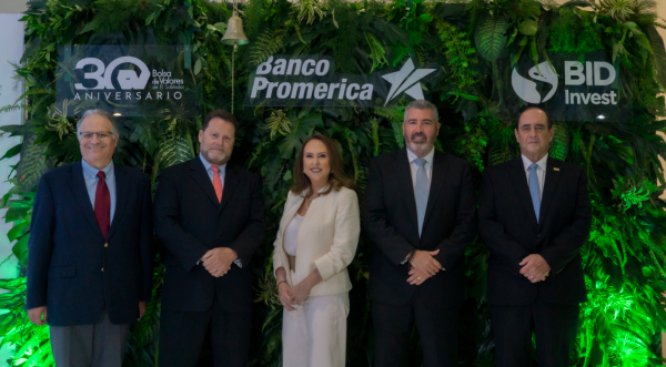 Banco Promerica y BID Invest emiten primer bono sostenible en El Salvador por $20 millones, de un programa autorizado por $100 millones