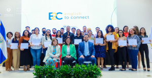 MINEC desarrolló feria de empleo para jóvenes beneficiados con English to Connect (E2C)