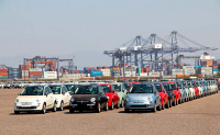 Exportaciones de automóviles de China se disparan 33,2 % en primer trimestre