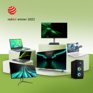 La laptop ecológica Aspire Vero de Acer y otras innovaciones ganan los premios Red Dot