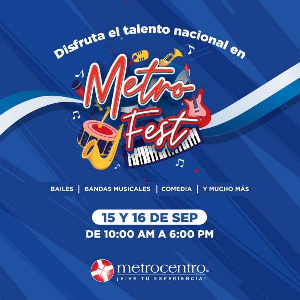 Metrofest te espera en Metrocentro para celebrar el talento salvadoreño 