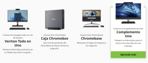 Acer amplía su oferta de ChromeOS con la Acer Chromebox CXI5 y Add-in-One 24