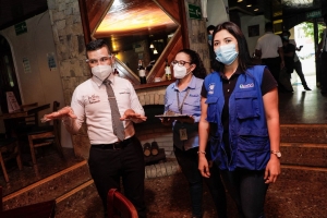 Establishments that do not comply with biosafety measures will be fined up to 100 minimum wages
