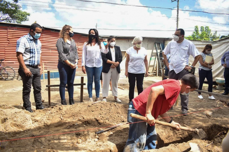 17 familias fueron beneficiadas contribuciones para la construcción de casas nuevas en Tonacatepeque