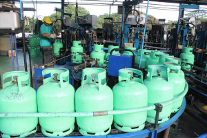 Salvadorans will pay US$11.13 for the 25 lb. Liquefied Gas presentation