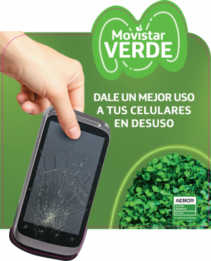 Cambiá a verde: únete a Movistar y dale mejor uso a tus celulares en desuso