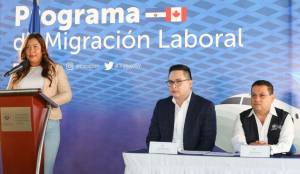 About 3,000 salvadorans have traveled to Canada for work
