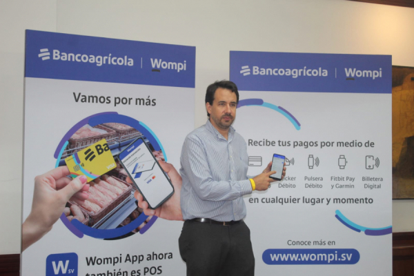 Bancoagrícola's Wompi App is now also POS