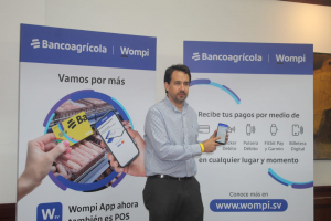 Wompi App de Bancoagrícola ahora también es POS