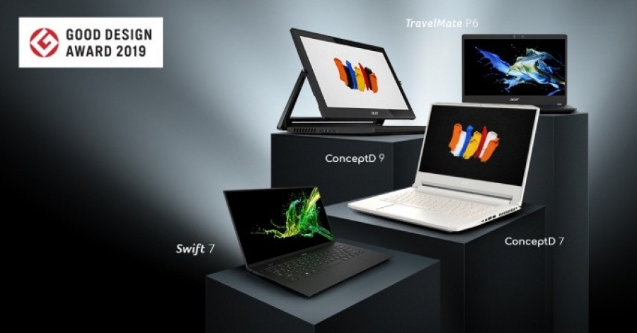 Acer, es premiada en los iF Design Awards 2021 con sus líneas ConceptD y Predator