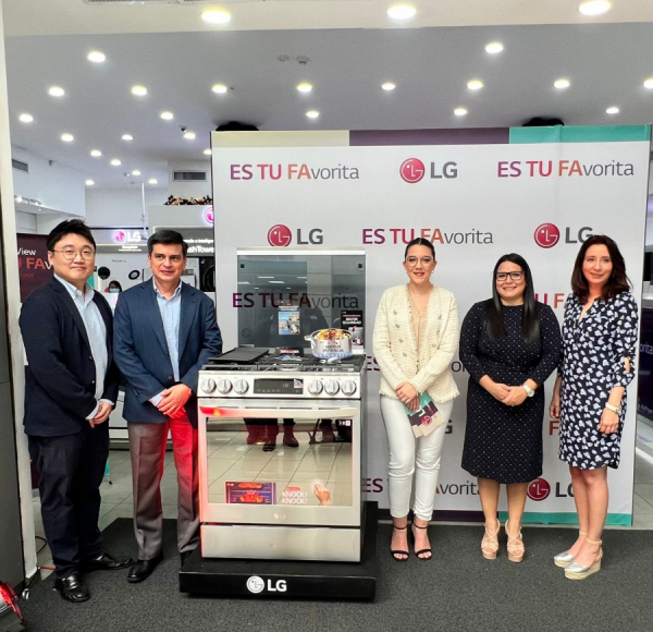 LG Electronics brings to El Salvador the new instaview gas stove that everyone will want to have