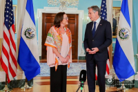 Secretario del Departamento de Estado de EE.UU conoció los logros obtenidos en El Salvador