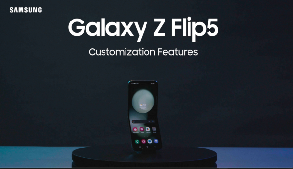 ¿Cómo personalizar las funciones del Galaxy Z Flip5?