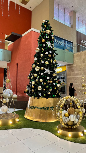 Banco Promerica patrocina la navidad en Multiplaza y te invita a participar de excelentes promociones