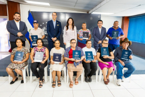 Government of El Salvador recovers US$147,200 in deeds for families in San Vicente