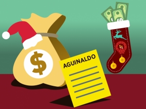 Payment of Christmas bonus in El Salvador