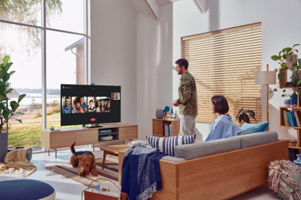 Samsung actualizó y mejoró la forma de hacer videollamadas en Smart TV