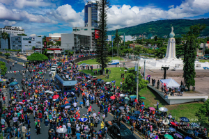 San Salvador le dio la bienvenida a las Fiestas Patronales con el desfile de correo