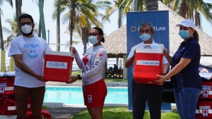 Cruz Roja salvadoreña recibe donativo de US$10 mil dólares